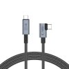 TECH-PROTECT ULTRABOOST MAX ”L” USB 4.0 8K 40GBPS TYPE-C CABLE PD 240W 150CM GREY